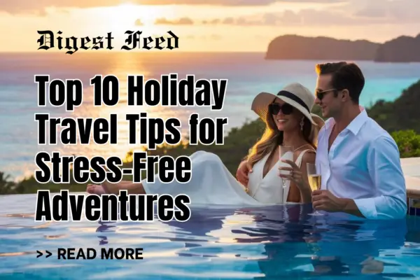 10 Holiday Tips, Stress free Adventures