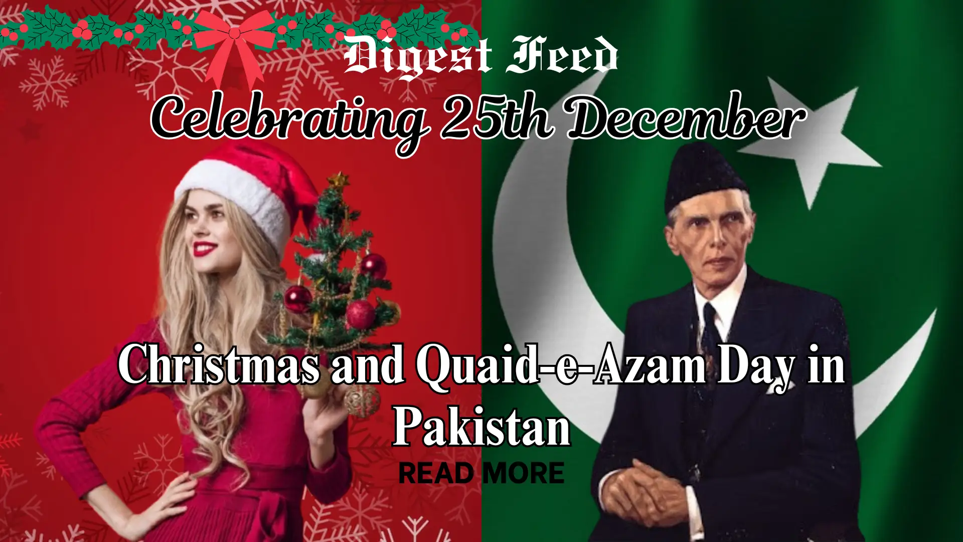 Marry Christmas, Quaid e Azam Day 25 December Holiday