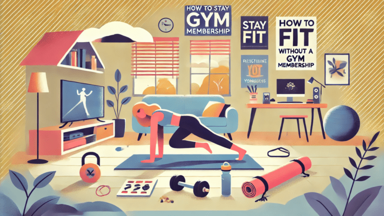 How to Stay Fit Without a Gym Membership