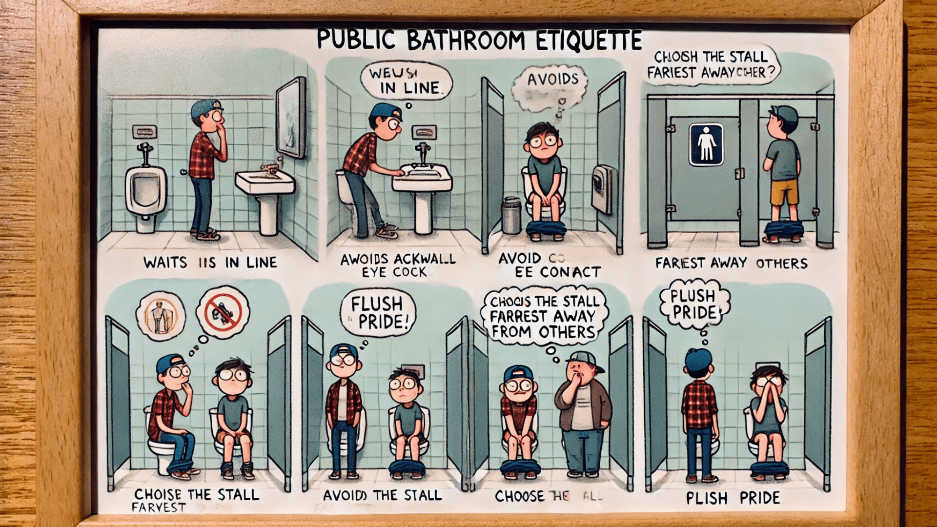 Unwritten Rules Everyone Secretly Follows in Public Bathrooms